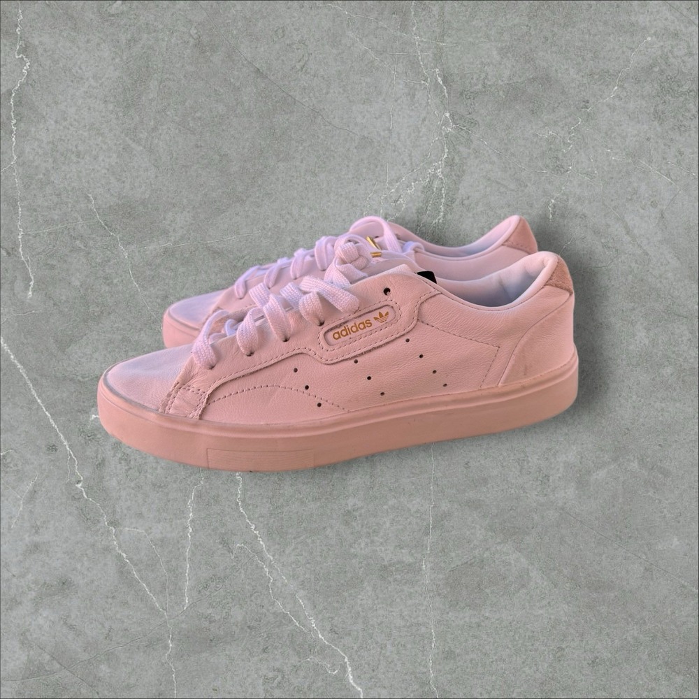 Adidas Sleek Shoes DB3258 Size 6 Cloud White / Cloud White / Crystal White‎